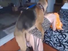 Slutty girlfriend being pounded by a big black dock